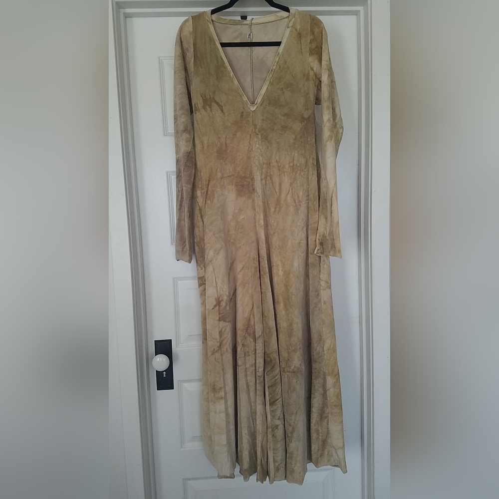Sinew moon  velour jumpsuit